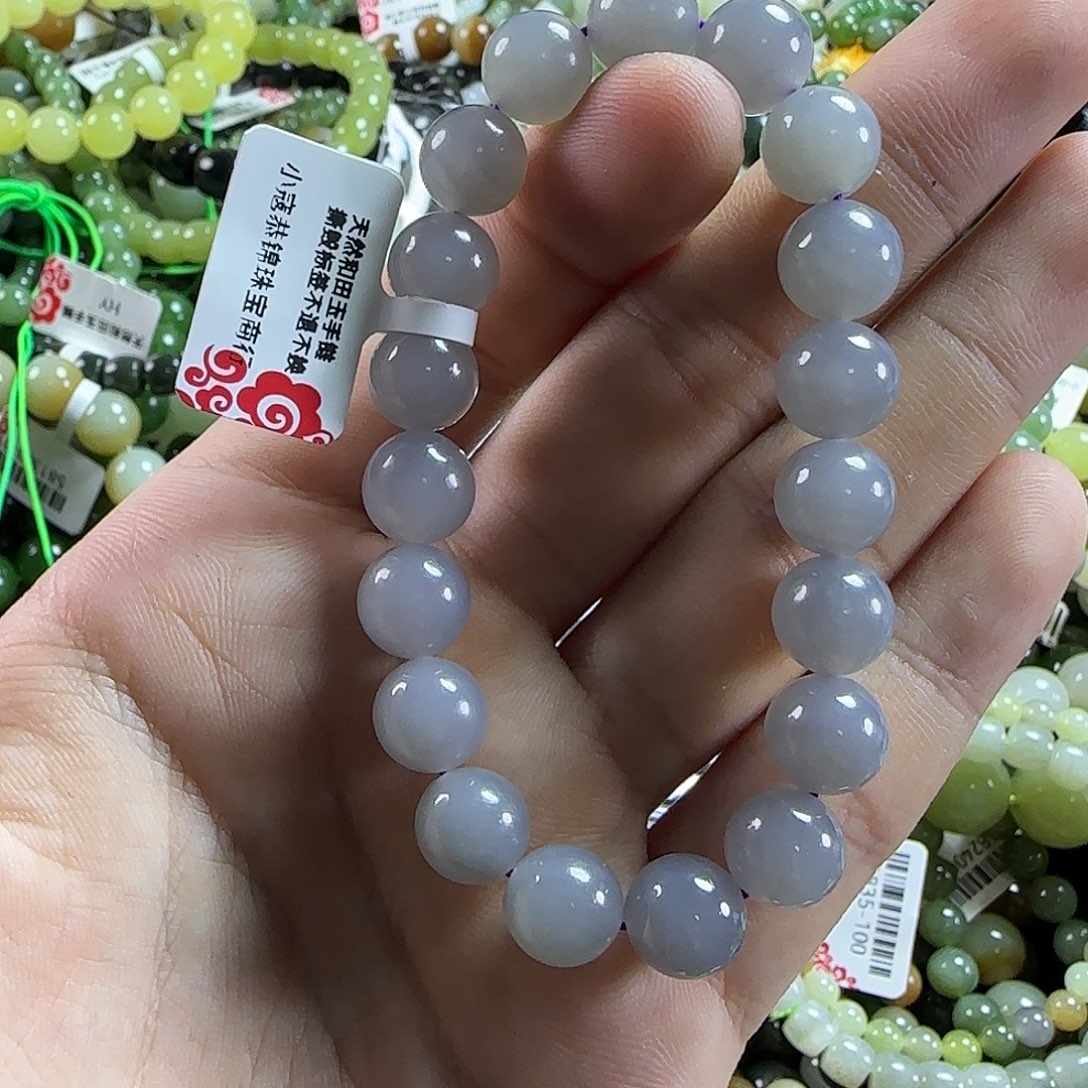 未镶嵌和田玉手链5
