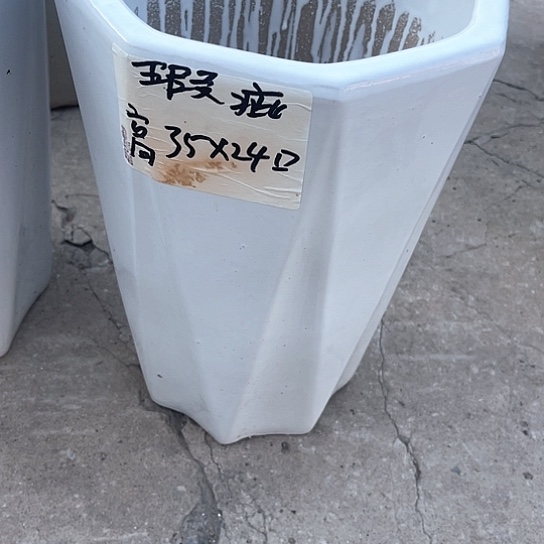 红陶陶瓷花盆默认瑕疵