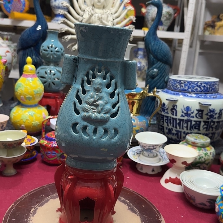 摆件工艺品瓷片装饰