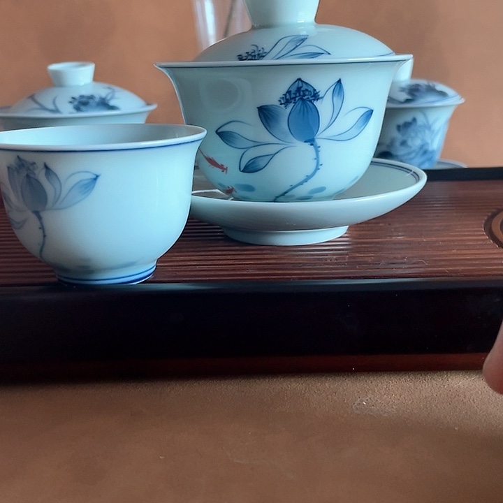 160毫升盖碗加杯子一个