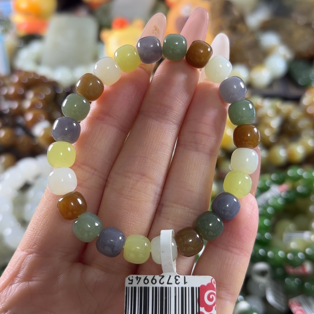 和田玉未镶嵌手链170