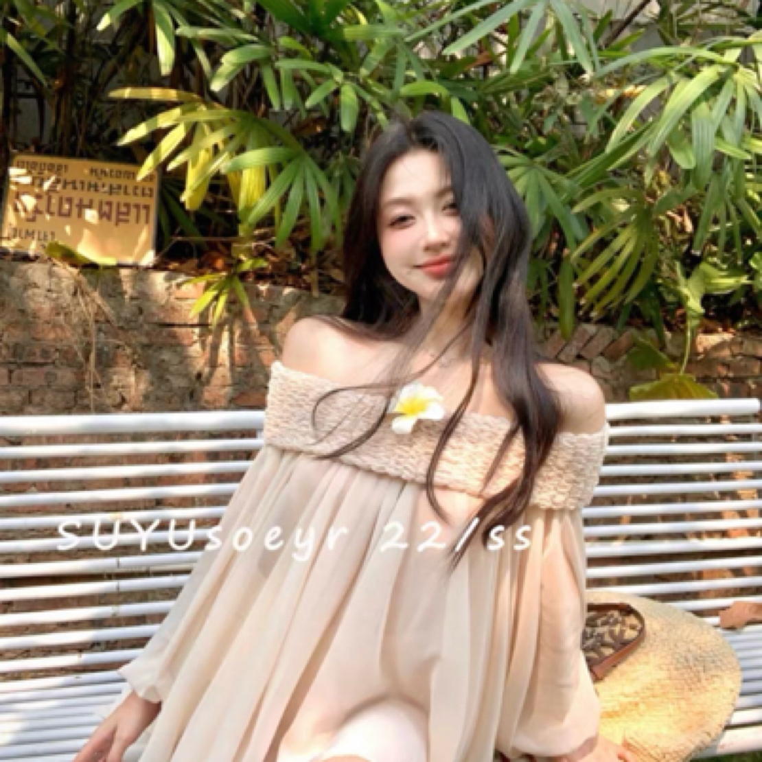 没货了！别买！！扣号直播间！复古法式黑白波点吊带裙