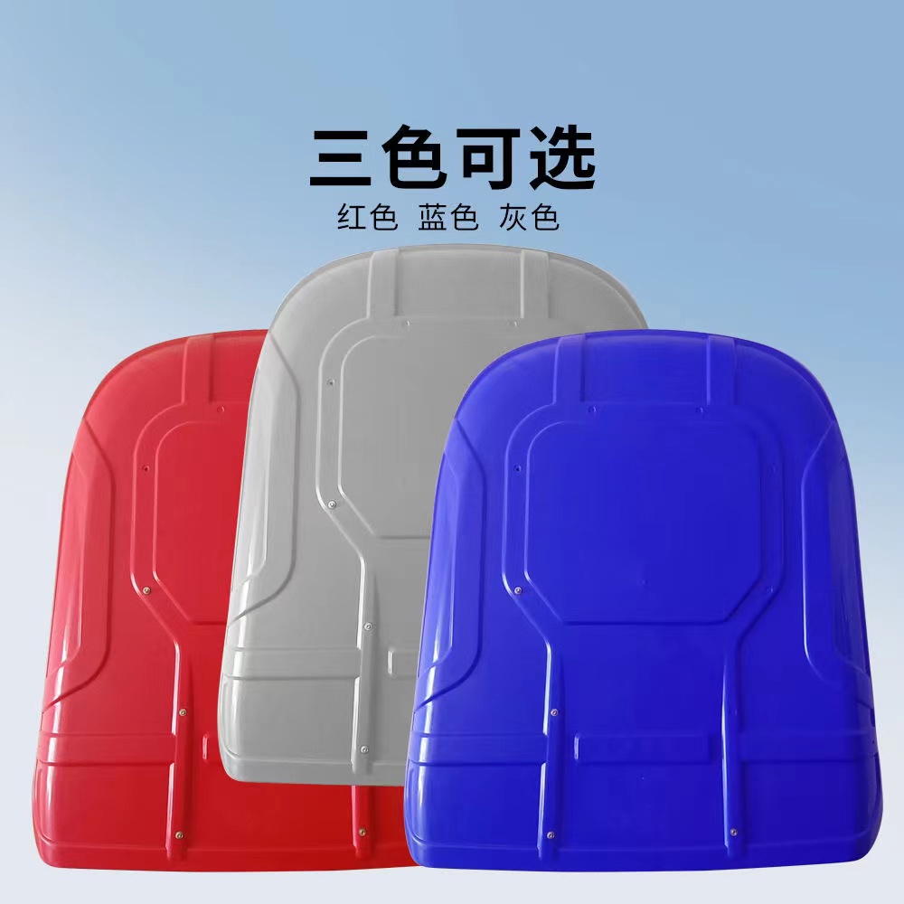 拖拉机遮阳棚防雨盖上顶子太阳棚顶棚塑钢加厚新款塑料四轮挡雨棚