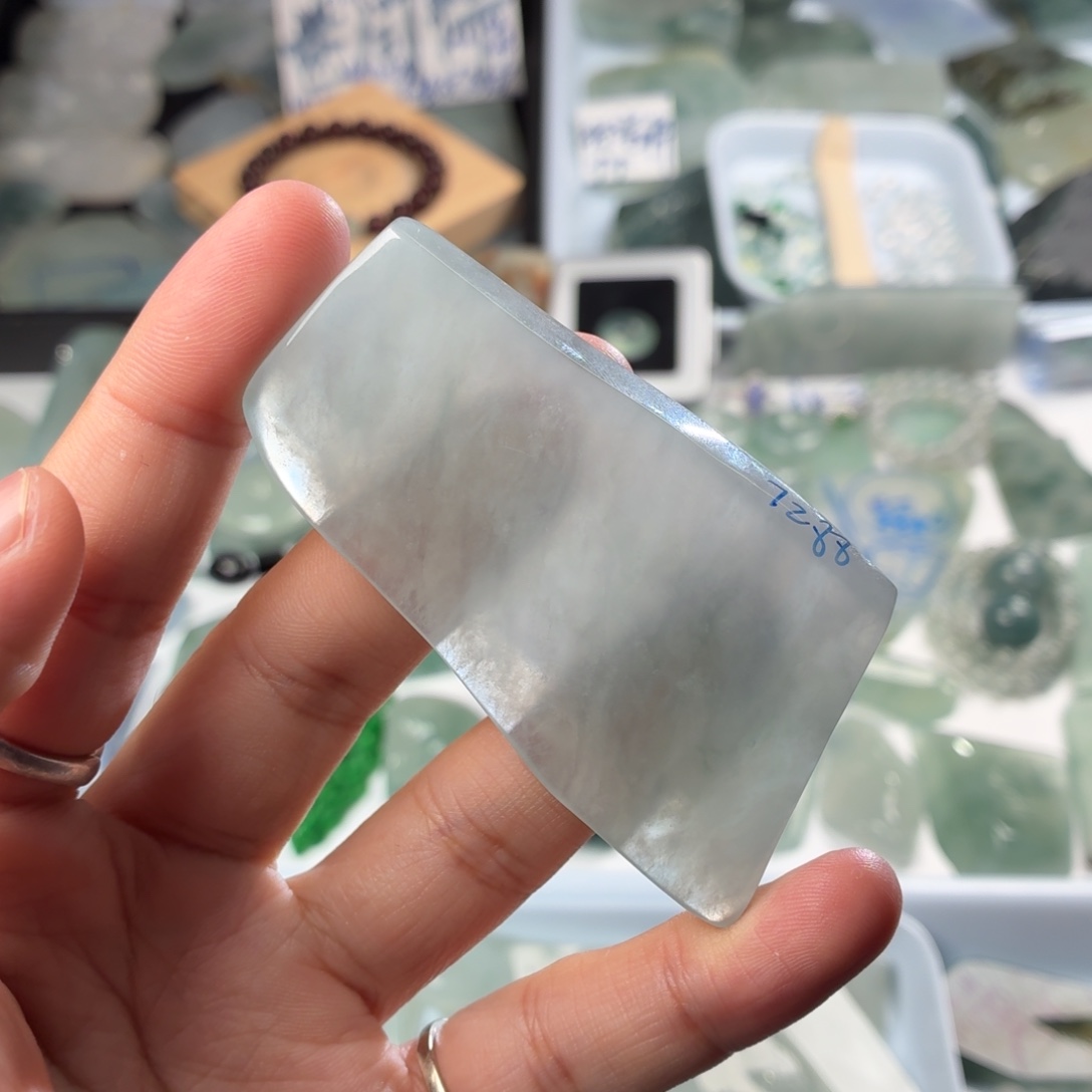 未镶嵌定制翡翠天然缅甸翡翠a货冰种片料