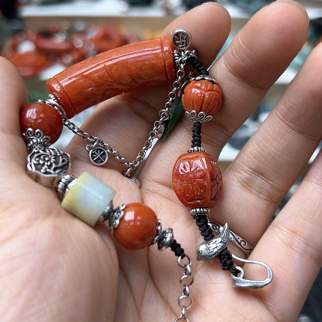 翡翠颈饰未镶嵌菇****ㄋ定制不退