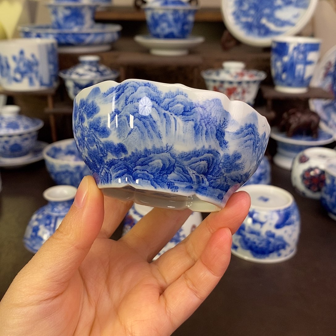 景德镇陶瓷手工手绘