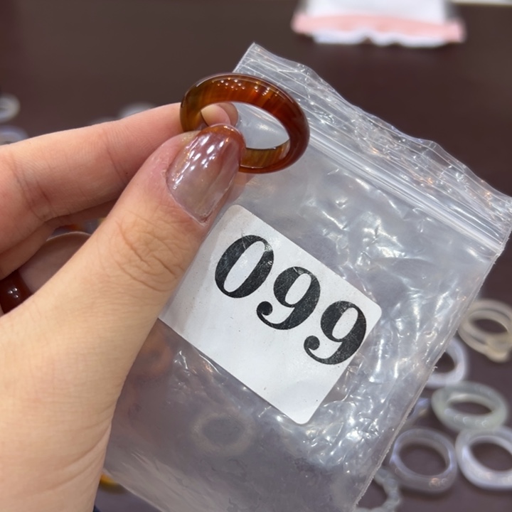 玛瑙/玉髓合金戒指99港20