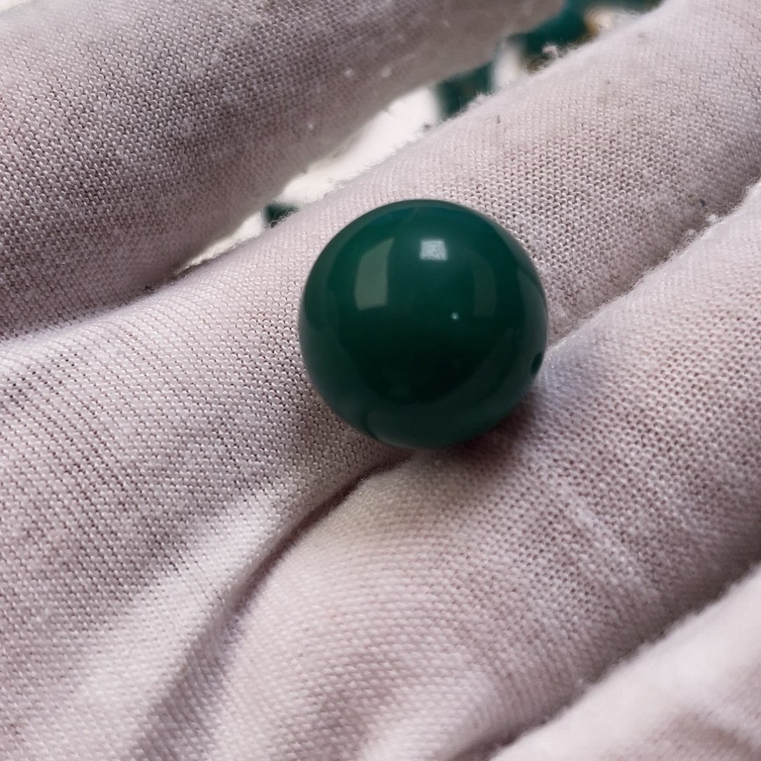 绿松石未镶嵌圆珠16
