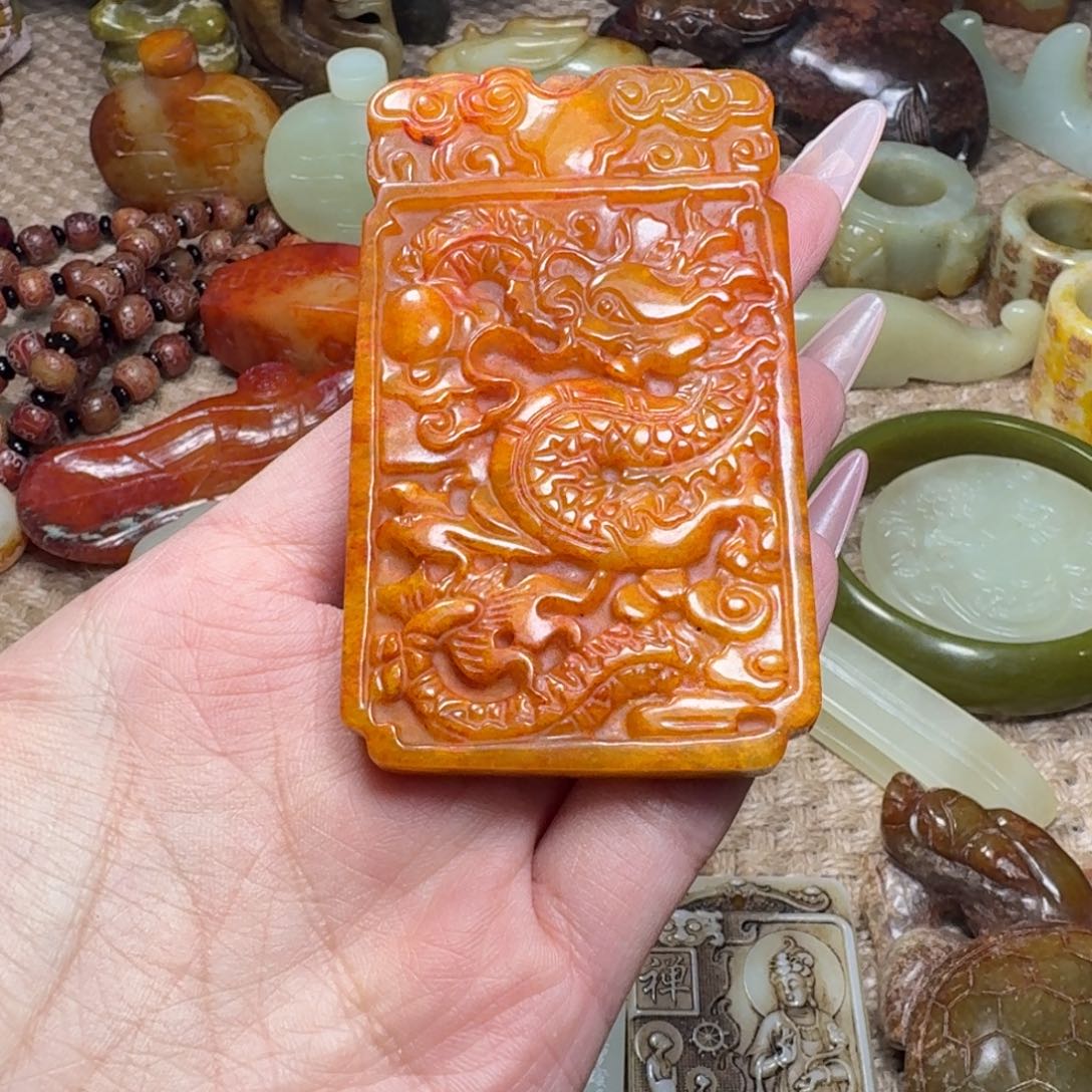 白玉菩提吊坠挂件