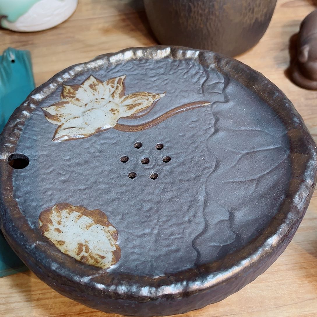 陶瓷香炉茶具摆件