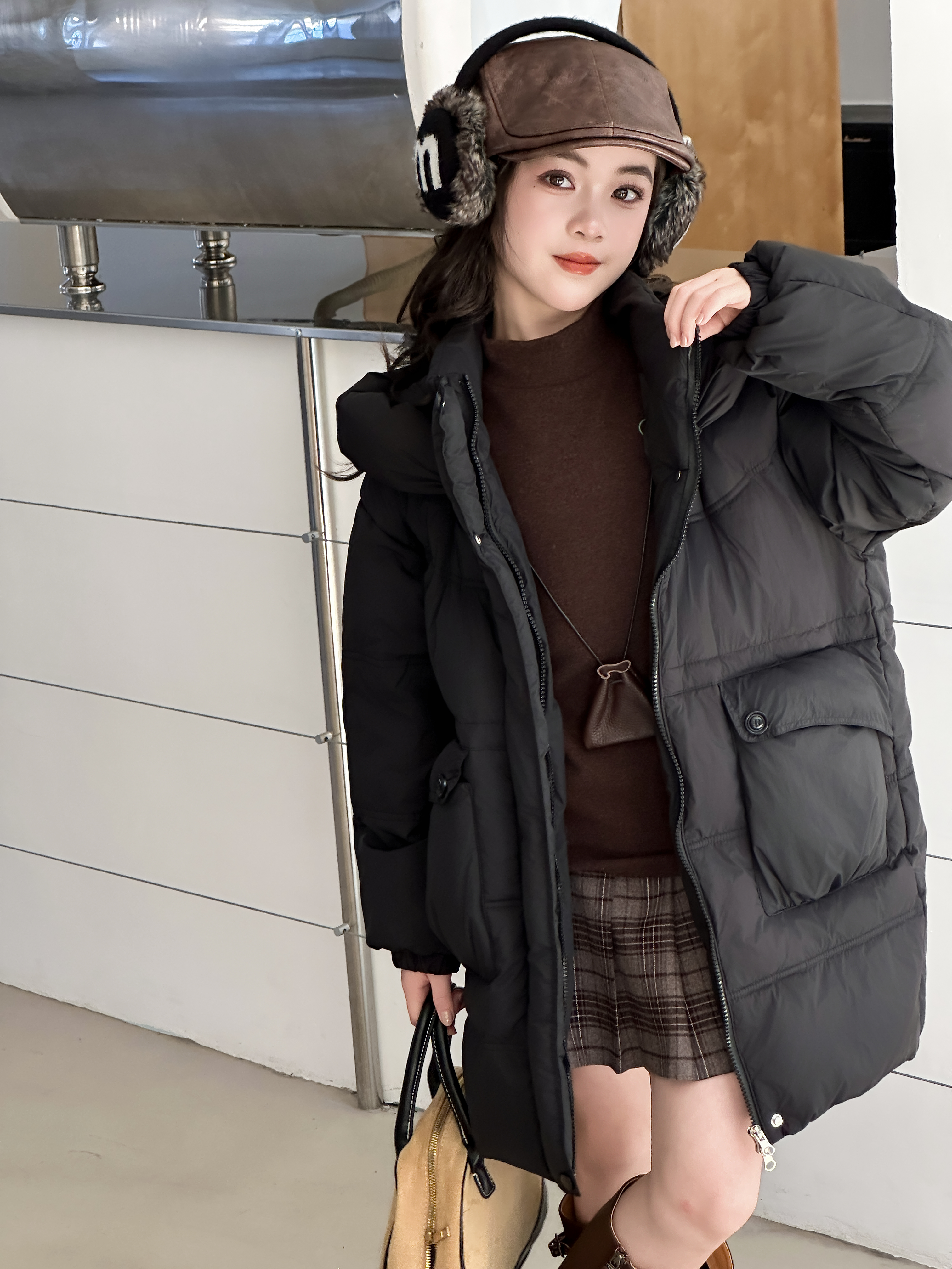 【New Sheep】品牌-童装集合店-儿童羽绒服新国标白鸭绒冬季【86810】