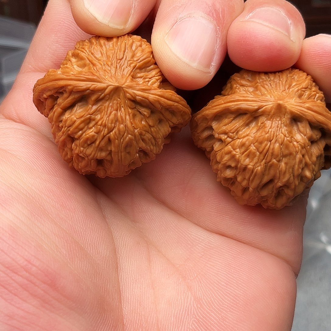 文玩核桃把件39尺磨盘