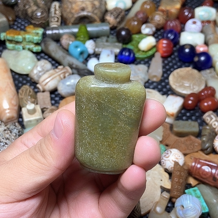 和田玉未镶嵌颈饰145