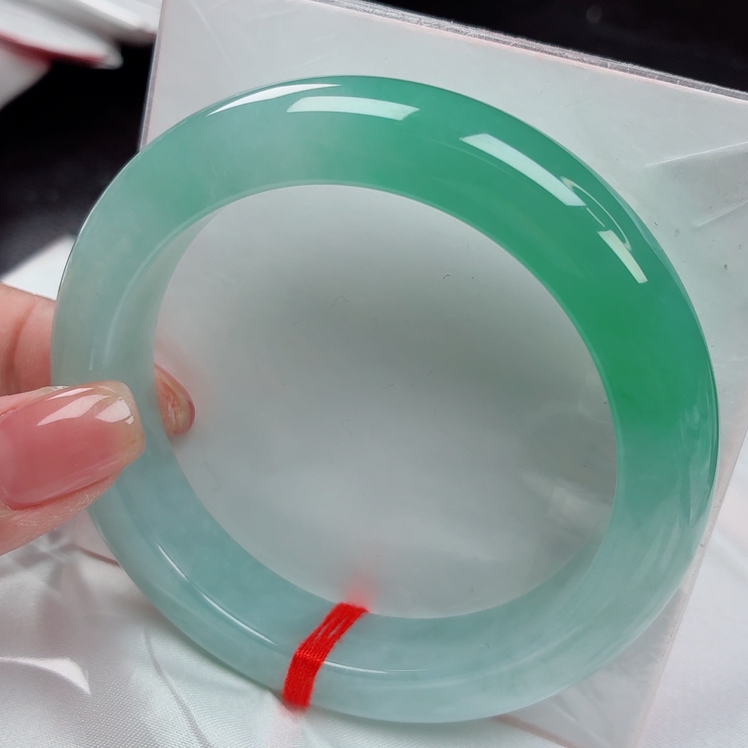 ****の翡翠手镯未镶嵌58+分单2