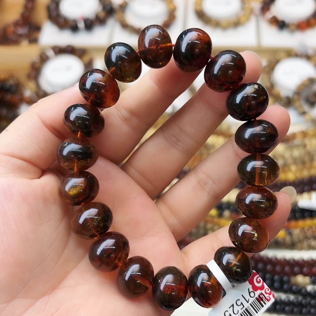 梅***朵琥珀未镶嵌裸石十五91525