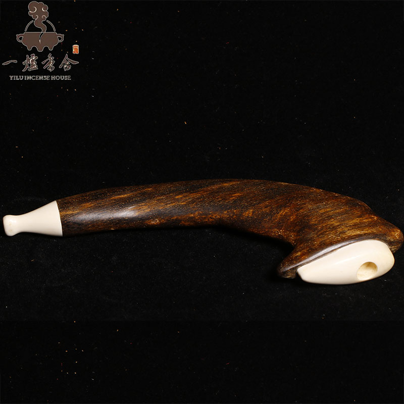 【一炉香舍】天然野料沉香莱特烟嘴33g