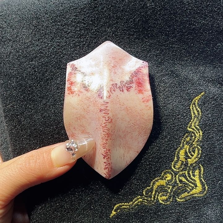 鹿骨把件浅*鹿骨材质