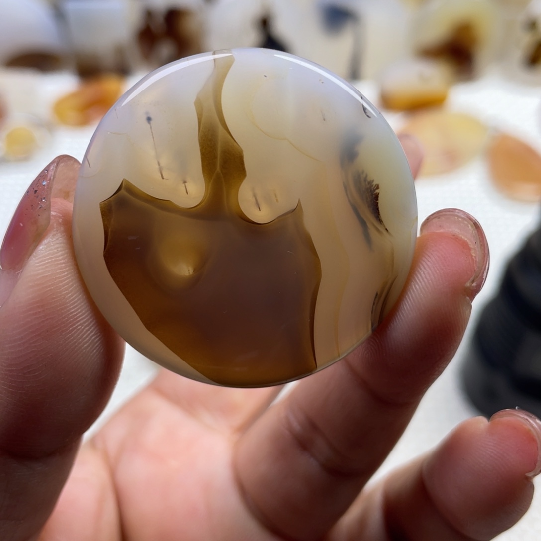 玛瑙/玉髓未镶嵌颈饰