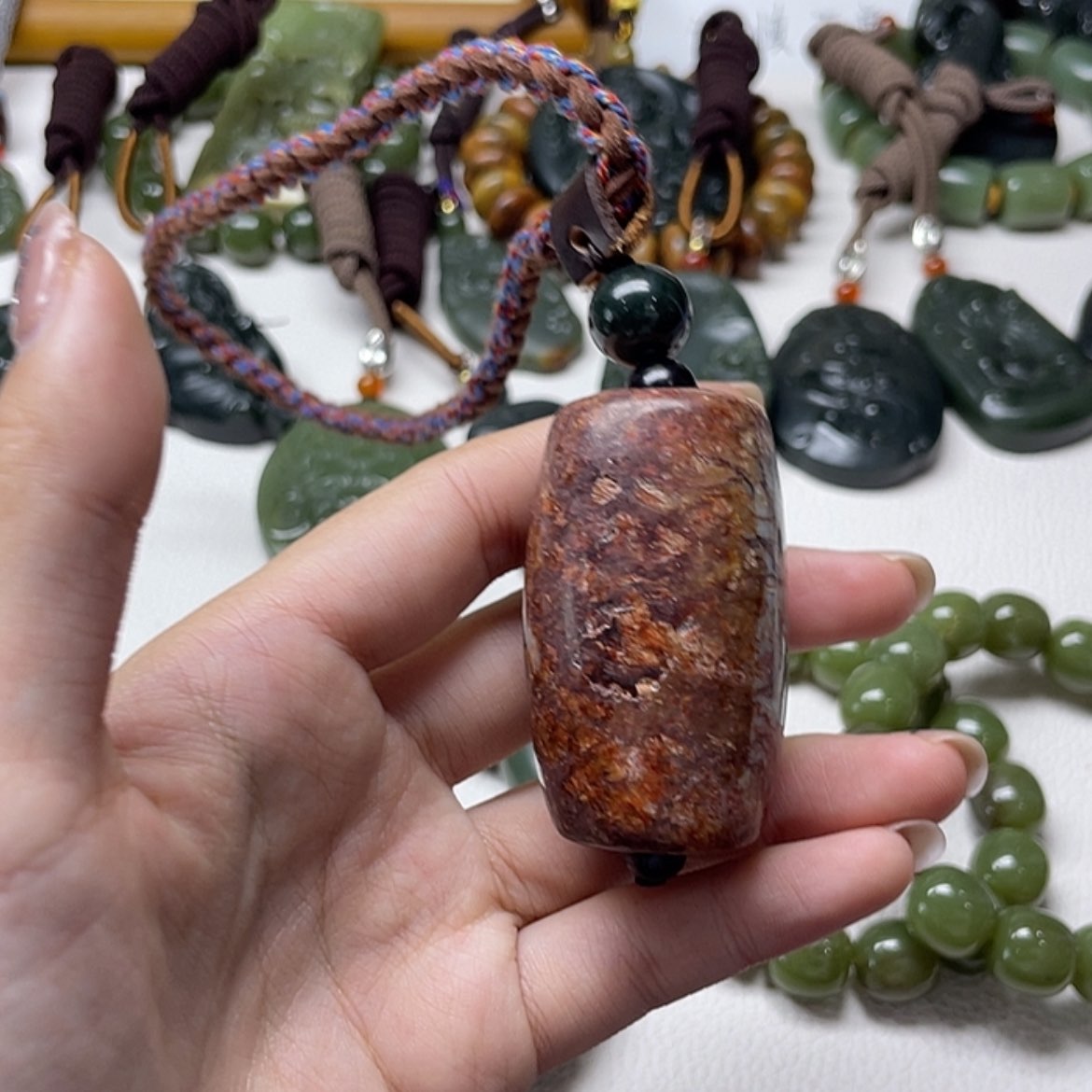 【闪购商品】和田玉手把未镶嵌