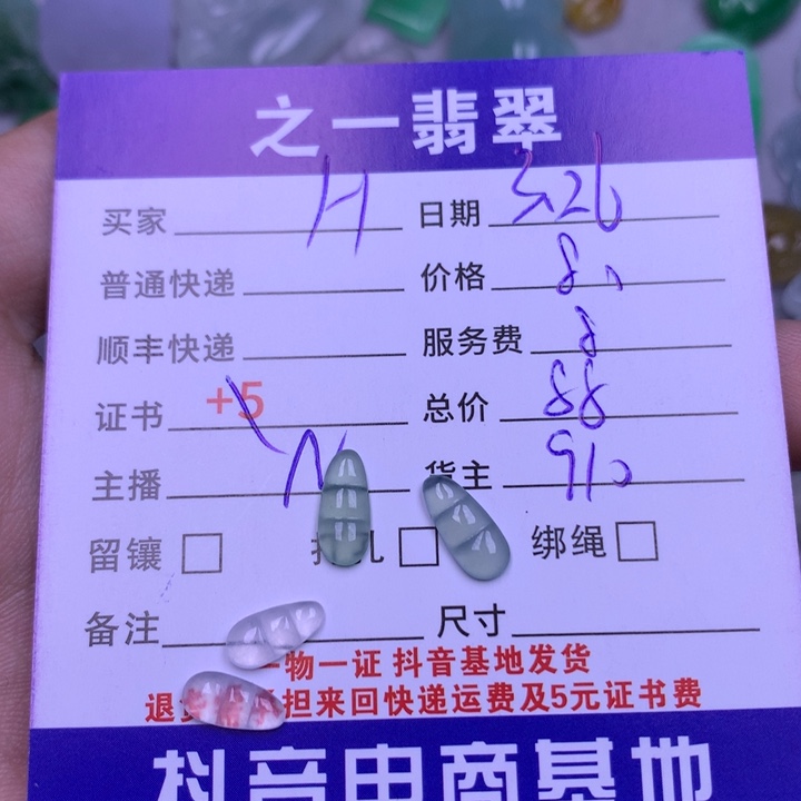 翡翠未镶嵌颈饰H****门