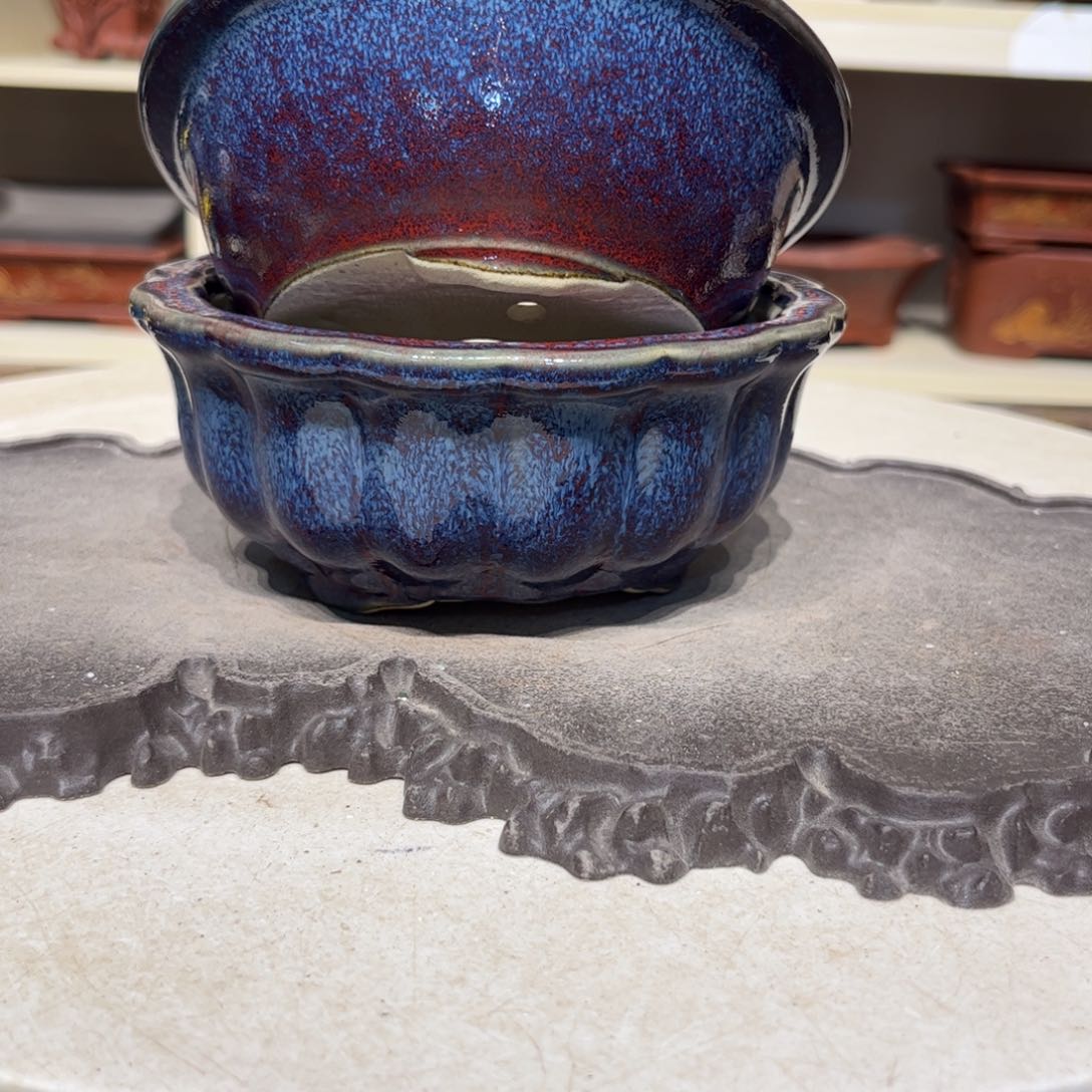 紫砂花盆瑕疵5-14。5-13-2