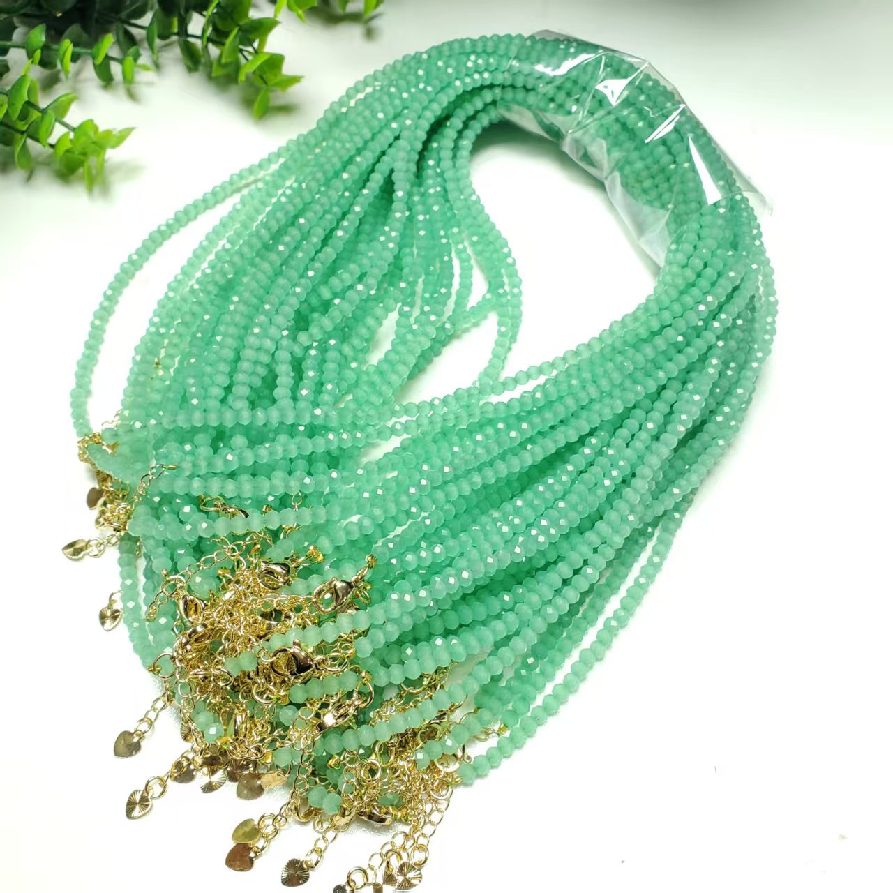 A0153【赵小姐】时尚尖晶石925项链多样发其一