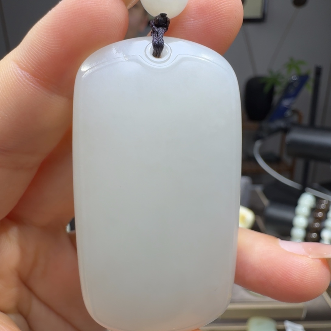 和田玉挂件未镶嵌阳*