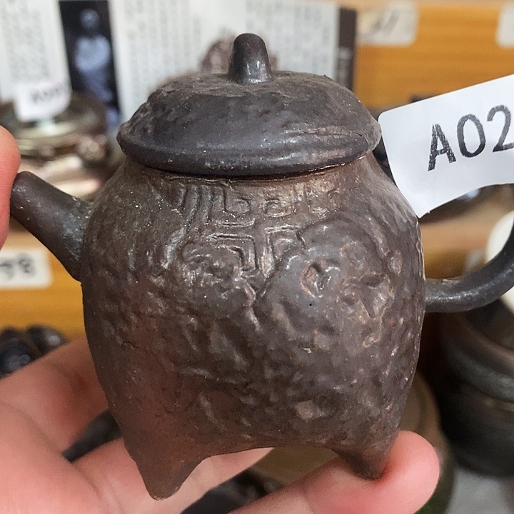 紫砂茶杯柴烧纯手工020