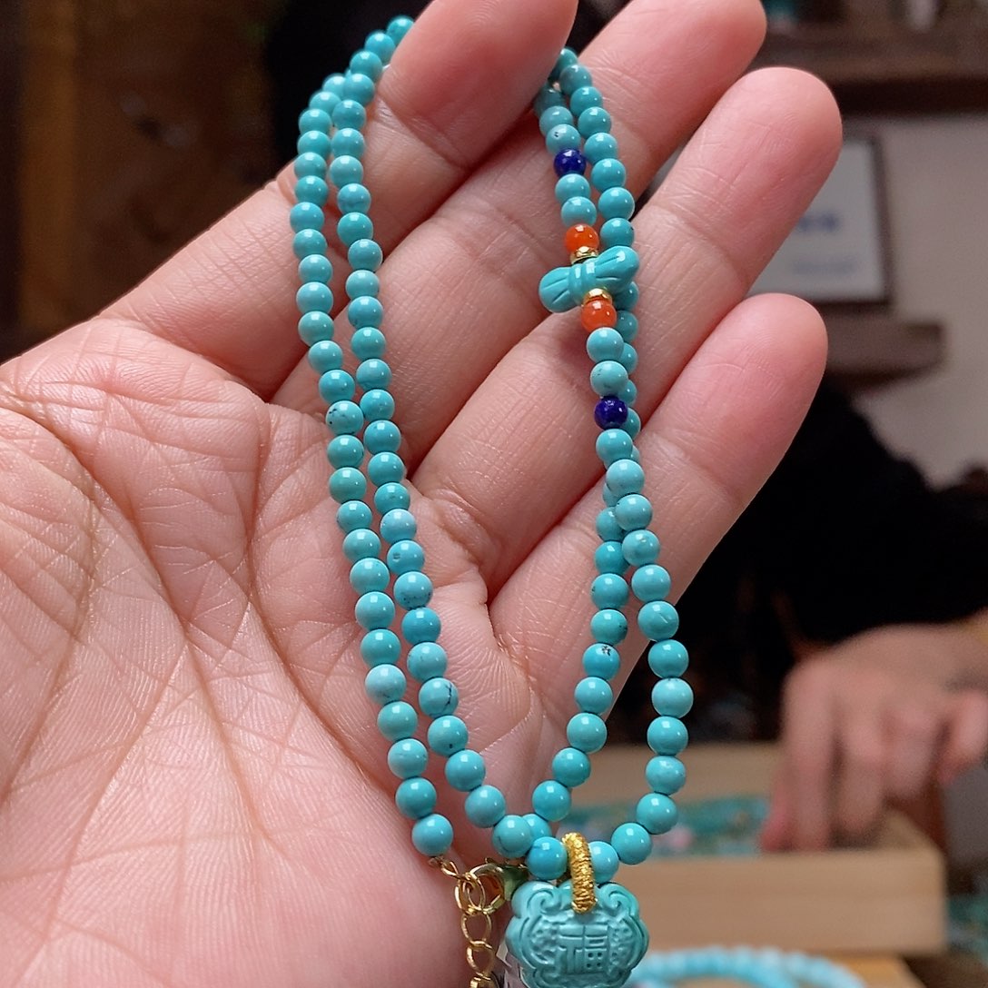 绿松石珠宝奇石未镶嵌