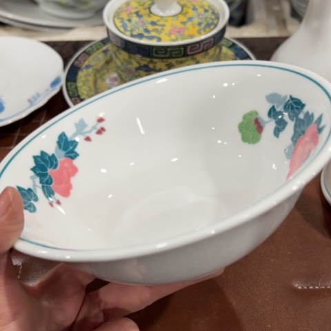 醴陵高温瓷器釉下17.8厘米