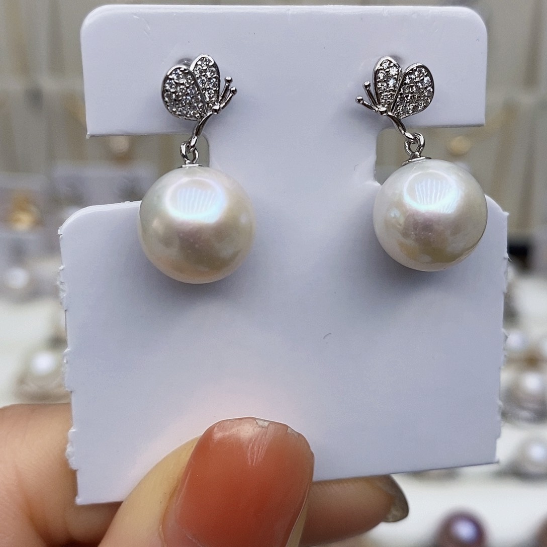 淡水珍珠颈饰银S925镶嵌