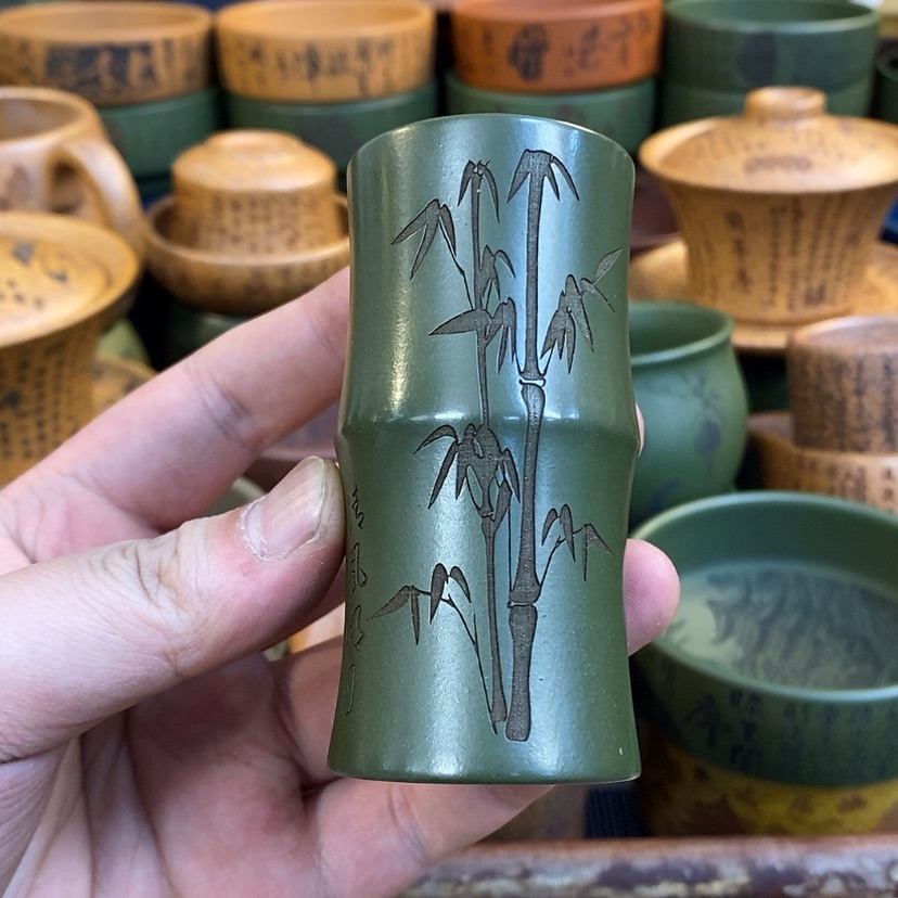 【闪购商品】紫砂杯子宜兴全手工紫砂杯