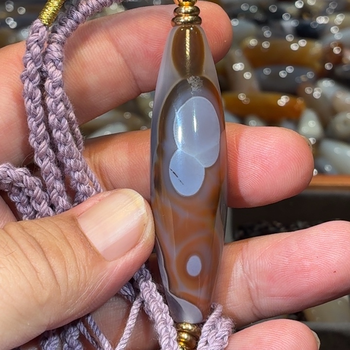 玛瑙/玉髓散珠_HEIMORI 天然天珠