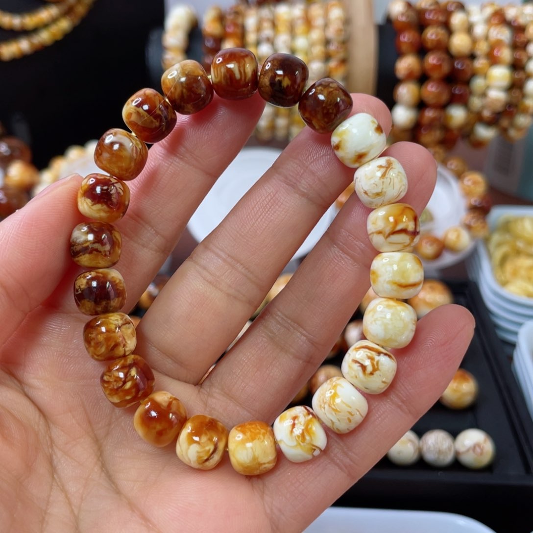 裸石琥珀未镶嵌蜜蜡尺寸10