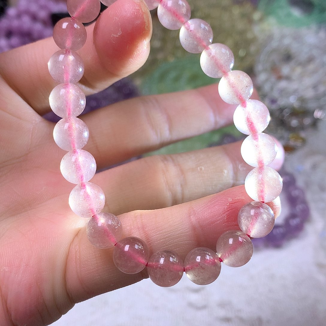 水晶手链未镶嵌天然