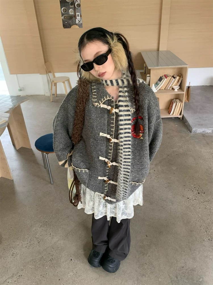  【C949-C999】LLHZ秋冬氛围感重工设计师针织毛衣特辑上新