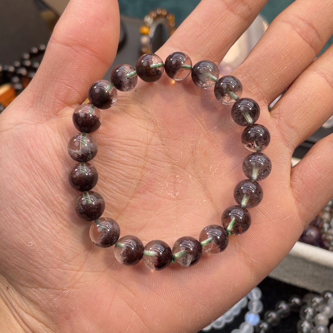 水晶手链未镶嵌红幽灵