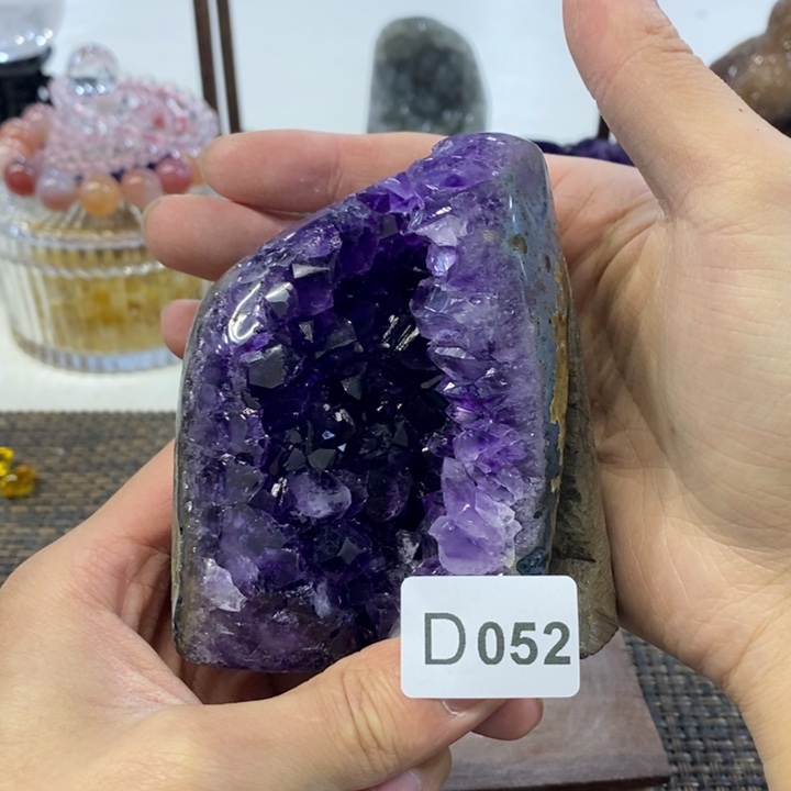 紫晶摆件摆件未镶嵌