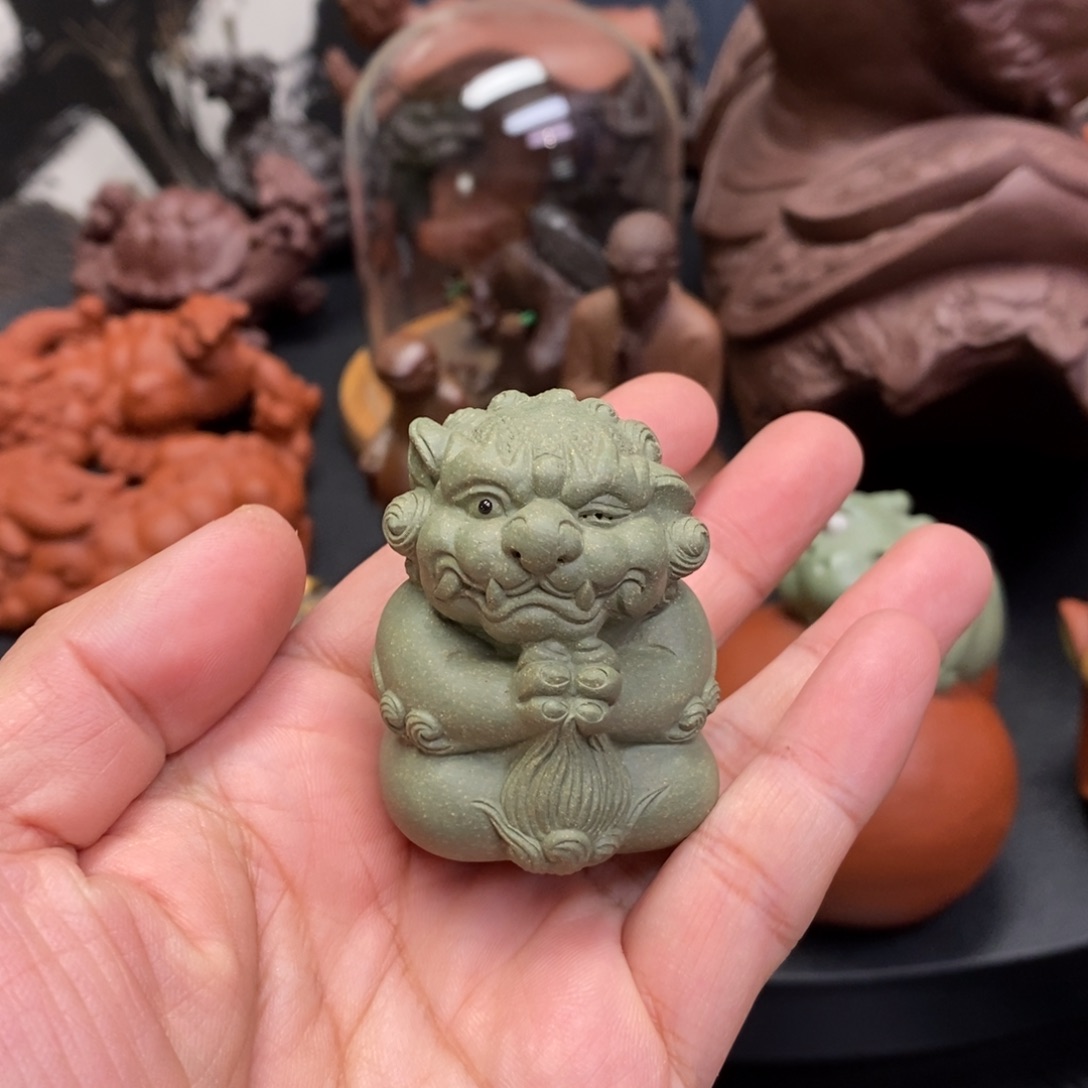 紫砂茶宠恭喜发财事事如意