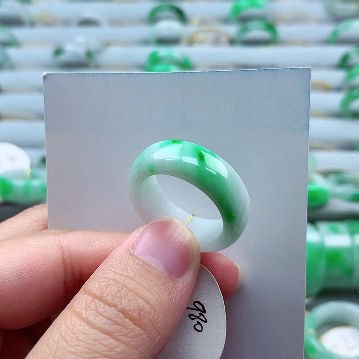 【闪购商品】未镶嵌戒指翡翠20号