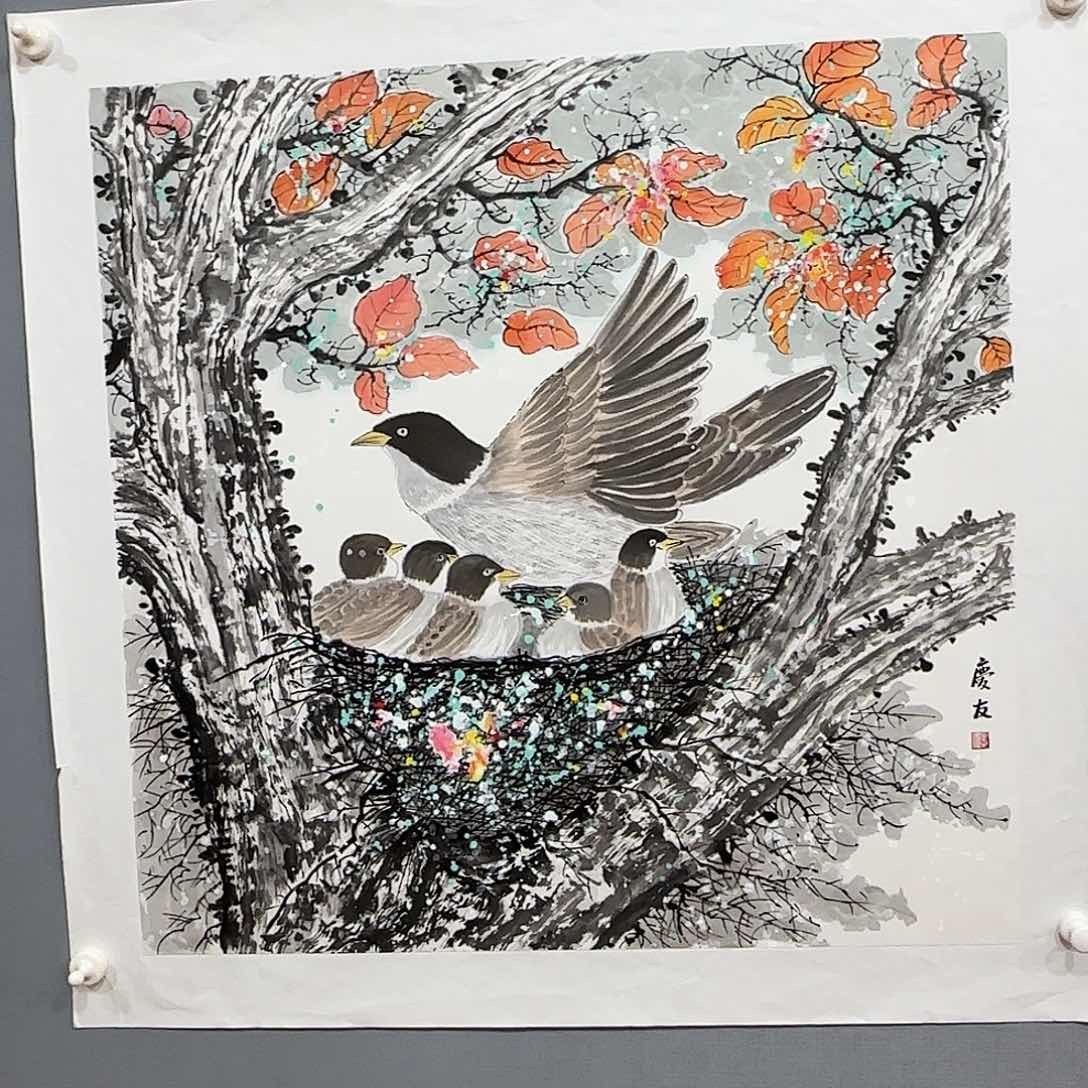 国画国画李庆友老师精品佳作