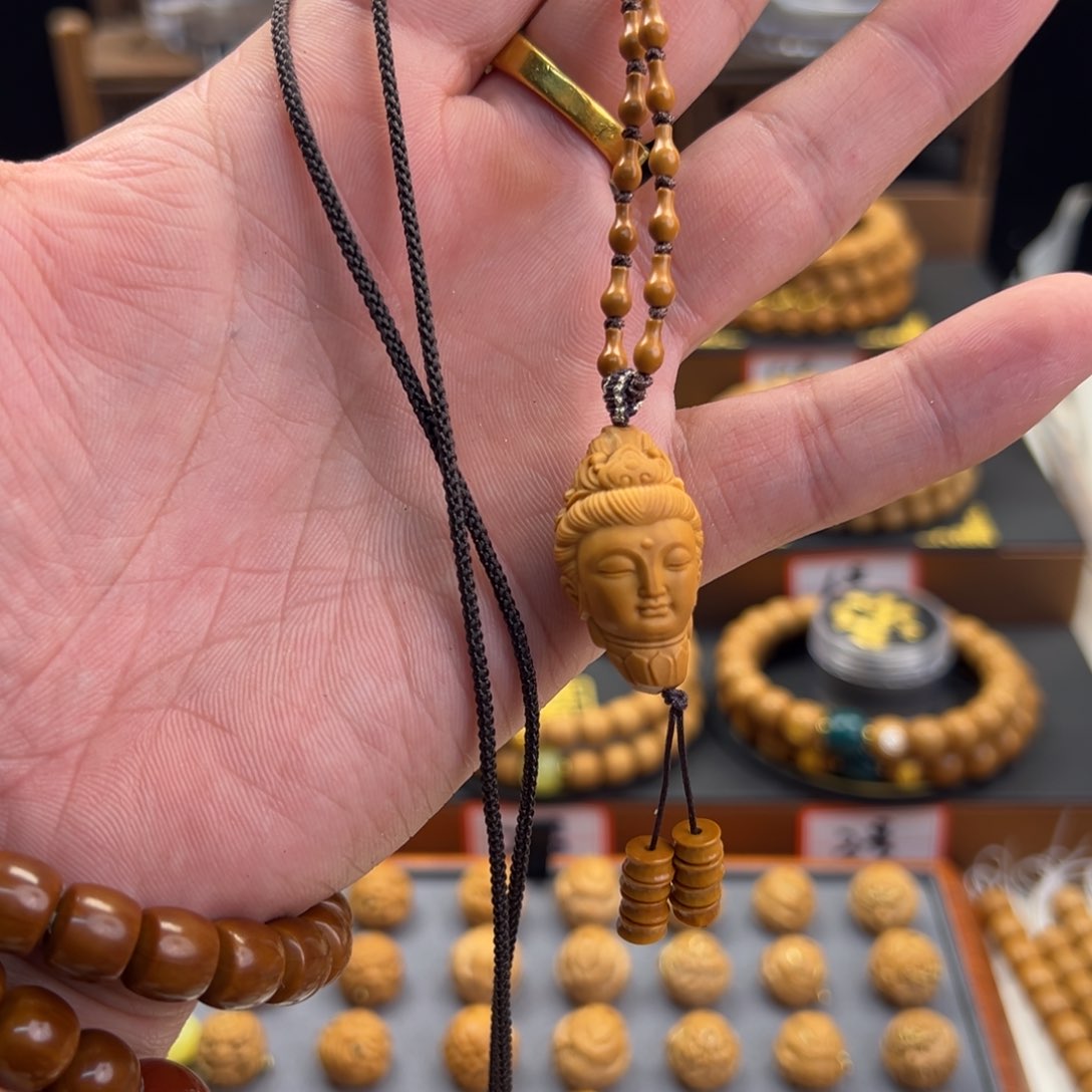 猴头核桃手串福利款橄榄核脖挂