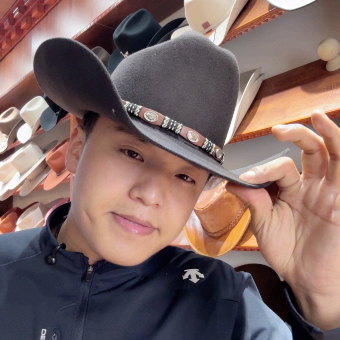 山羊绒西部牛仔咖啡色