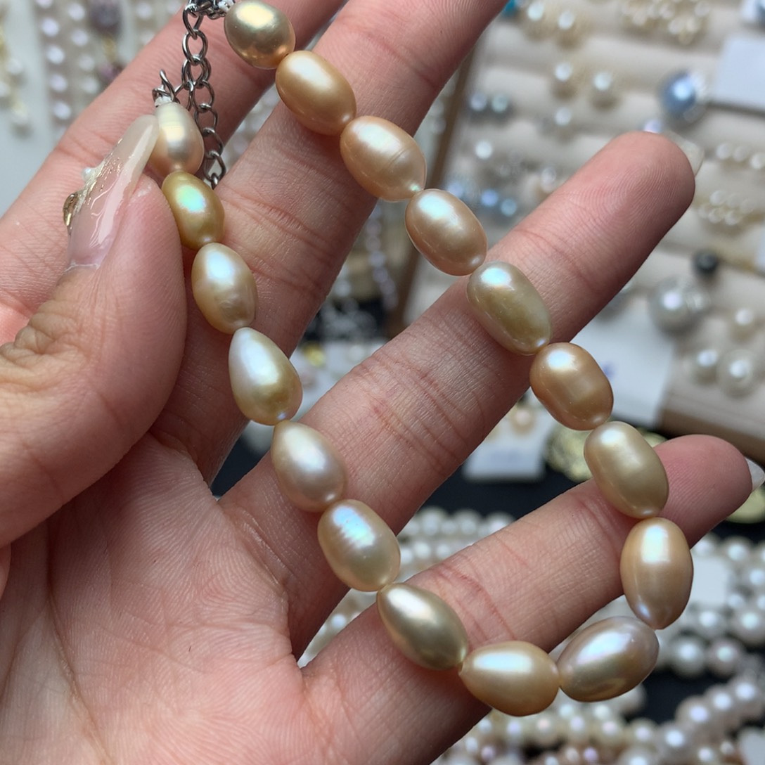 淡水珍珠7-8未镶嵌a 191手链