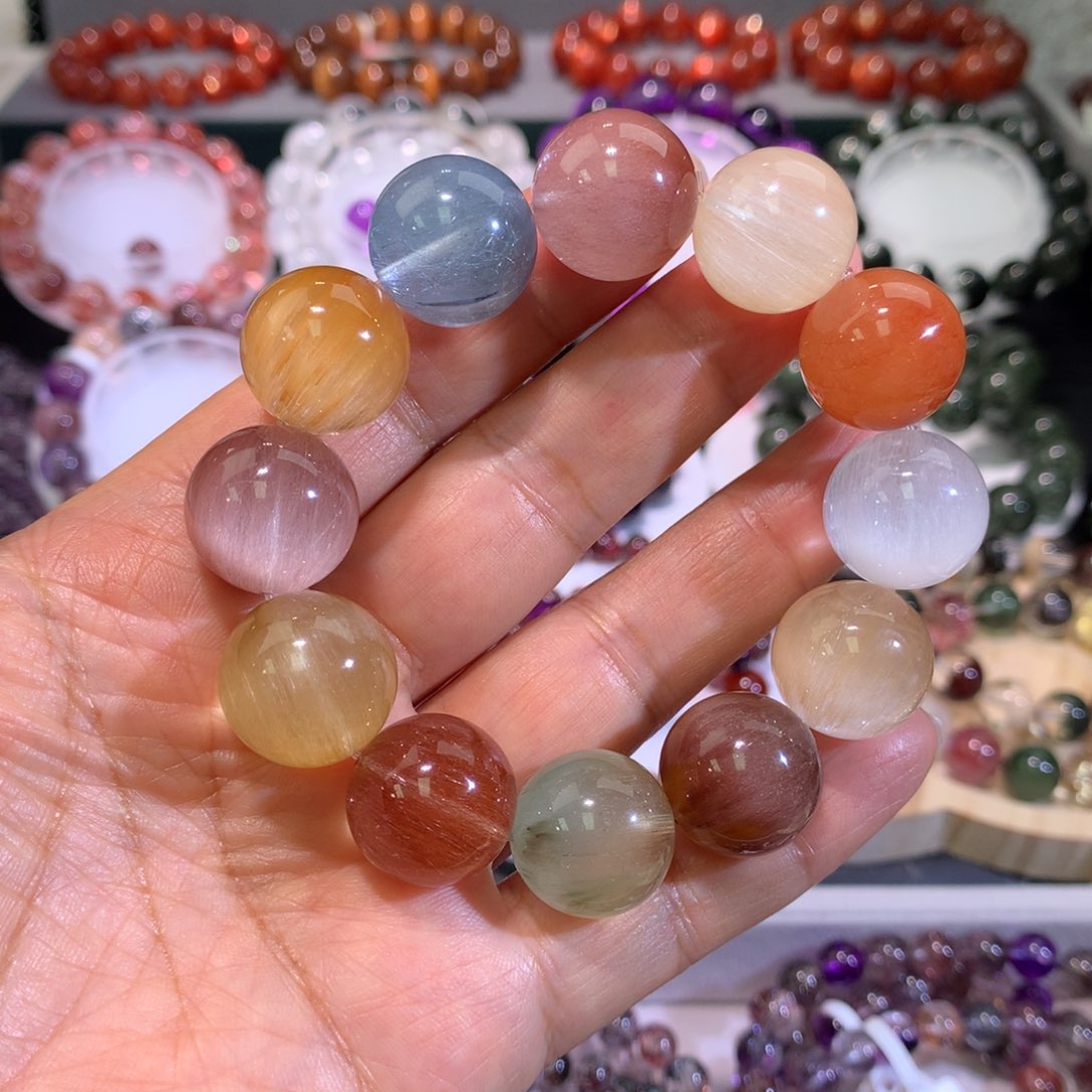 水晶手链未镶嵌17毫米