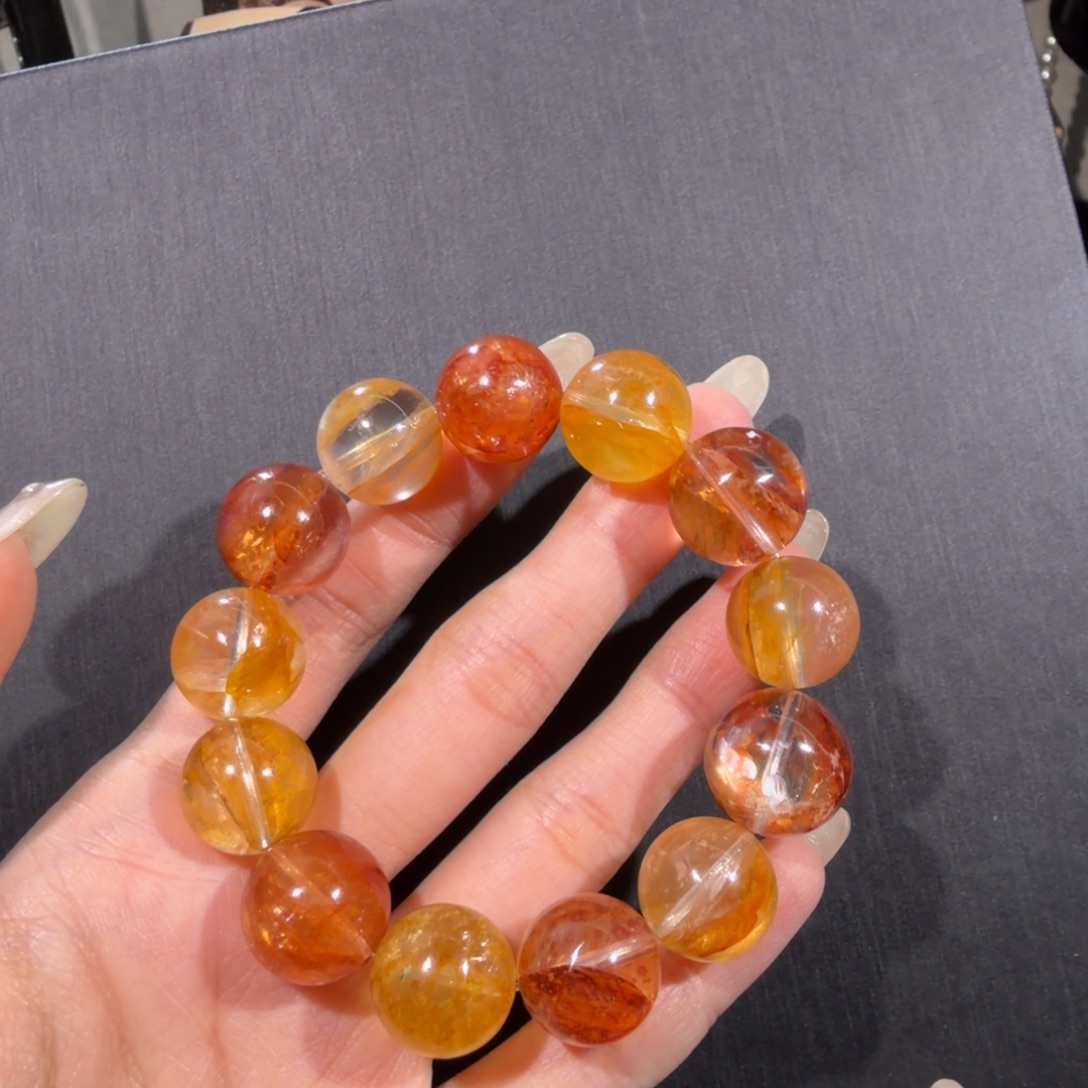 未镶嵌水晶手链胶花15