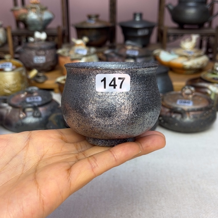 壶裸柴烧陶瓷茶具