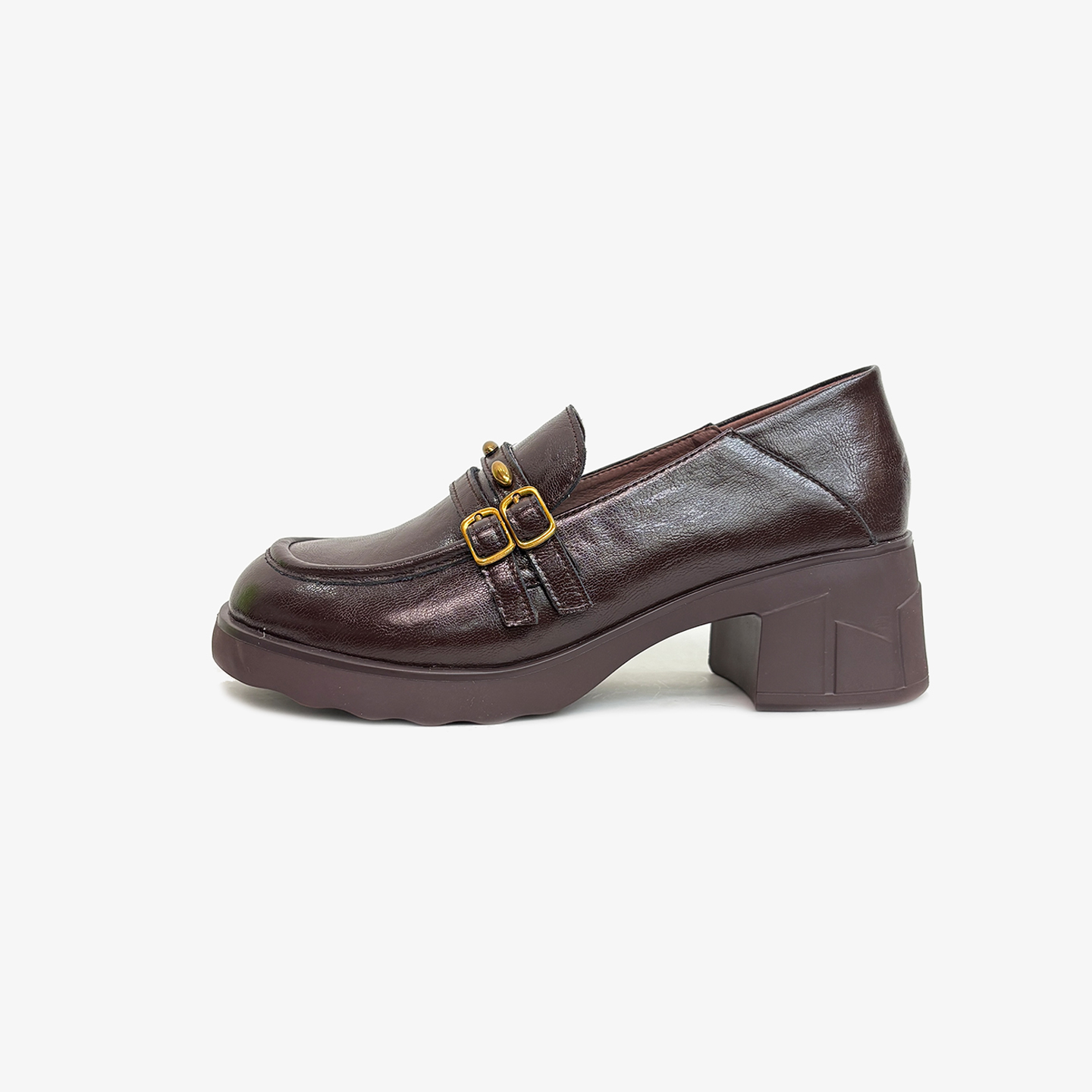 厚底女士四季增高粘胶鞋中口乐福鞋春季英伦风休闲A021139