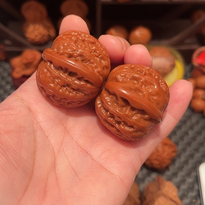 吊坠文玩核桃元宝38