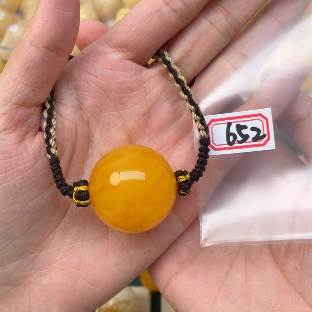 F***蜜蜡未镶嵌裸石29+锁骨链